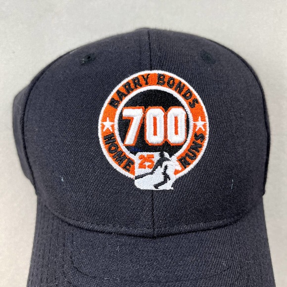 San Francisco Giants Hat Cap Strapback Black New Era Barry Bonds Home Run Record - Picture 3 of 7